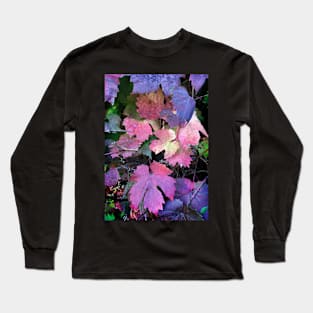 Colours of Autumn Leaves Long Sleeve T-Shirt